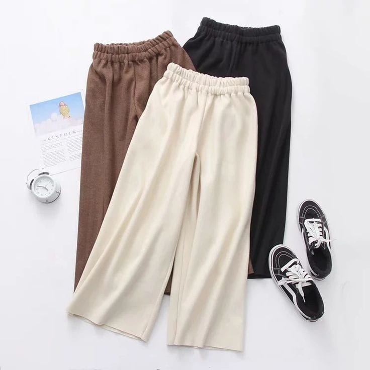 wideleg flapper trousers