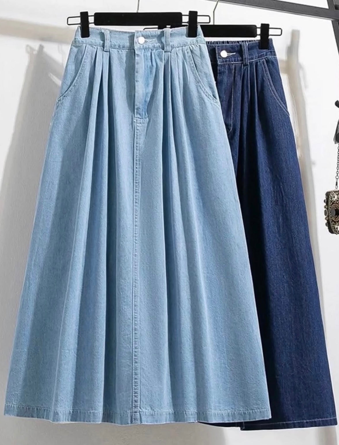 Denim Skirts