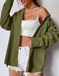 olive green button down shirt