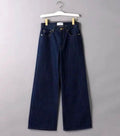 navyblue wide leg jeans