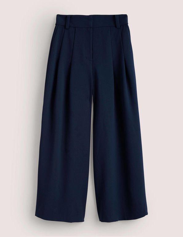 black Formal wideleg pant