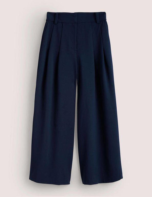 black Formal wideleg pant