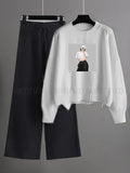 white sweatshirt selfie girl with black flapper plain