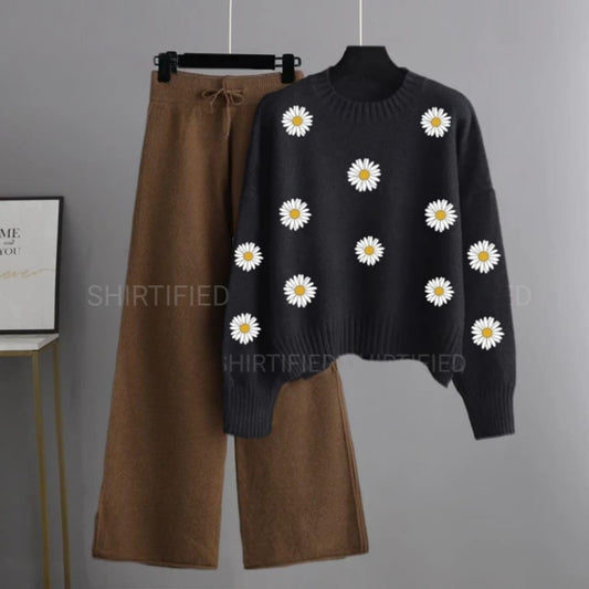 SWEAT SHIRT WITH FLAPPER