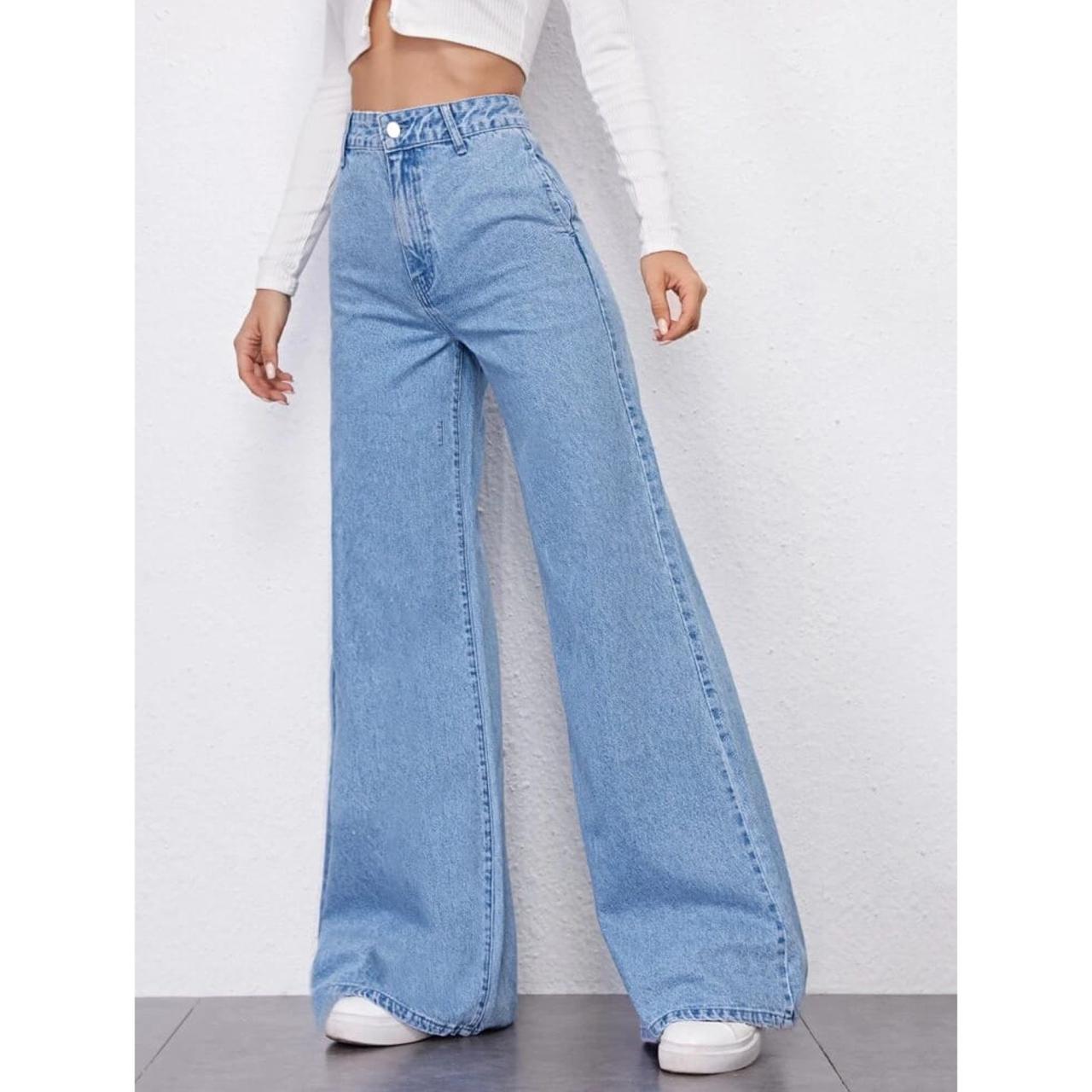 iceblue leg jeans