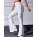 white bell bottom jeans