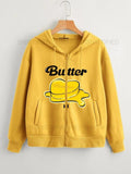 Yellow Zippers butter