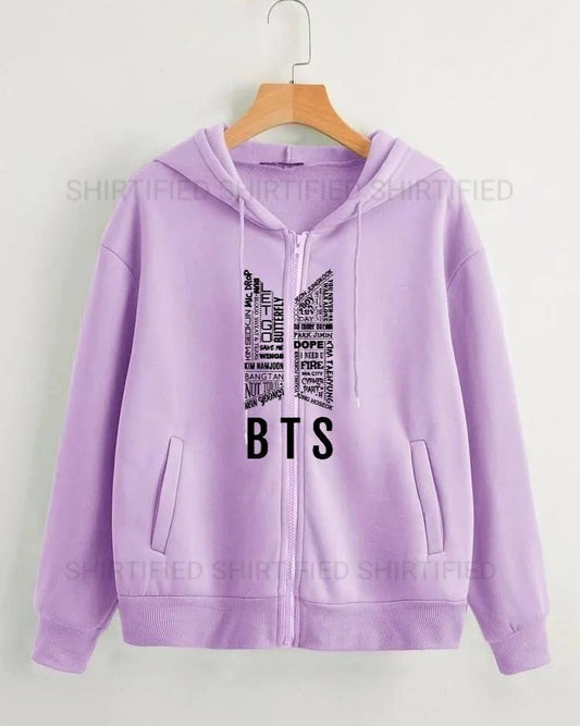 Lilac Zipper bts