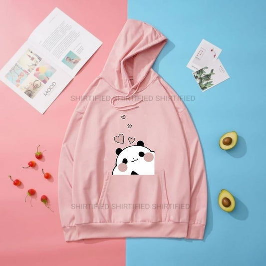Pink Hoodie mithu panda