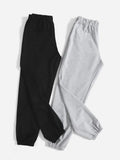 black and grey Trousers
