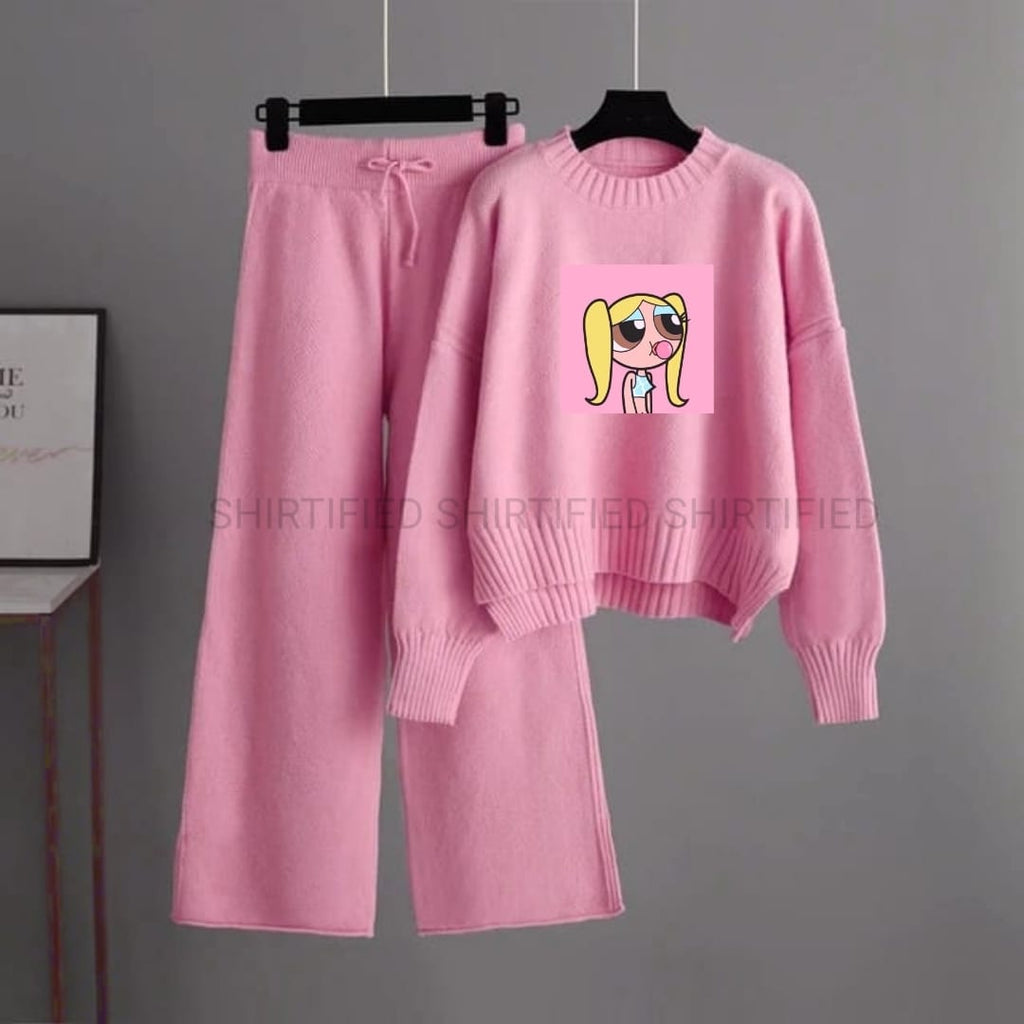 pink bubble girl tracksuit