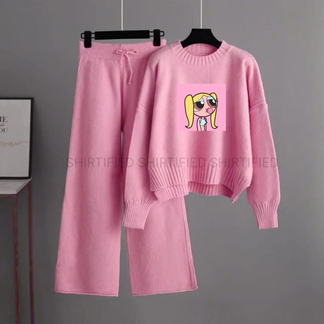 pink bubble girl tracksuit