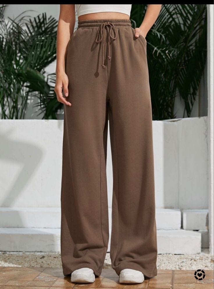 WideLeg Flapper Trouser (SUMMER'S FABRIC)