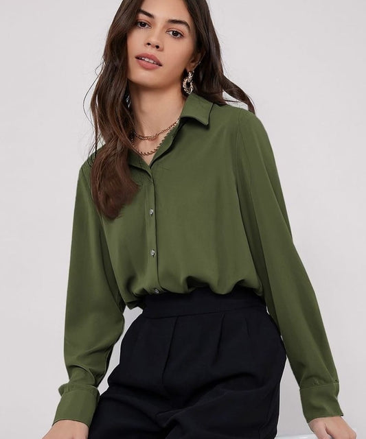 Green Button Down Shirts